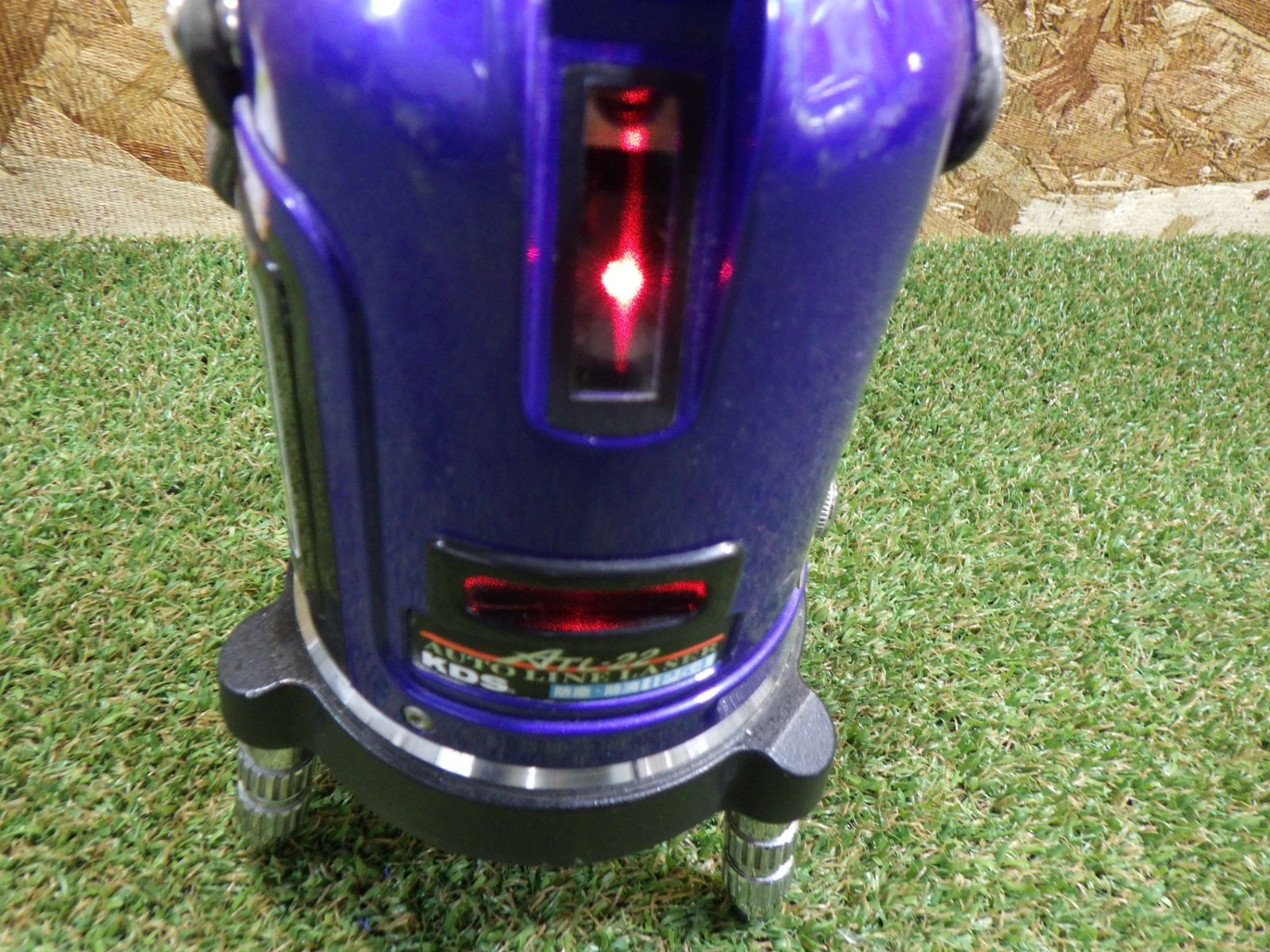 KDS レーザー墨出し器 ATL-22 動作確認済み 未校正 赤 小型 中古