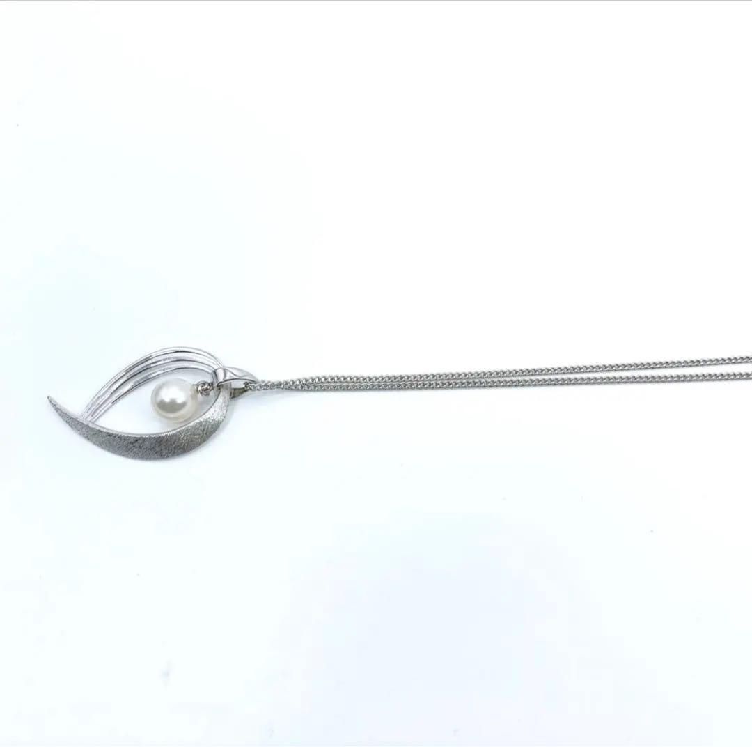 MIKIMOTO　ミキモト　シルバー　デザインネックレス　ネックレス　1粒 MIKIMOTO ミキモト シルバー デザインネックレス ネックレス 1粒