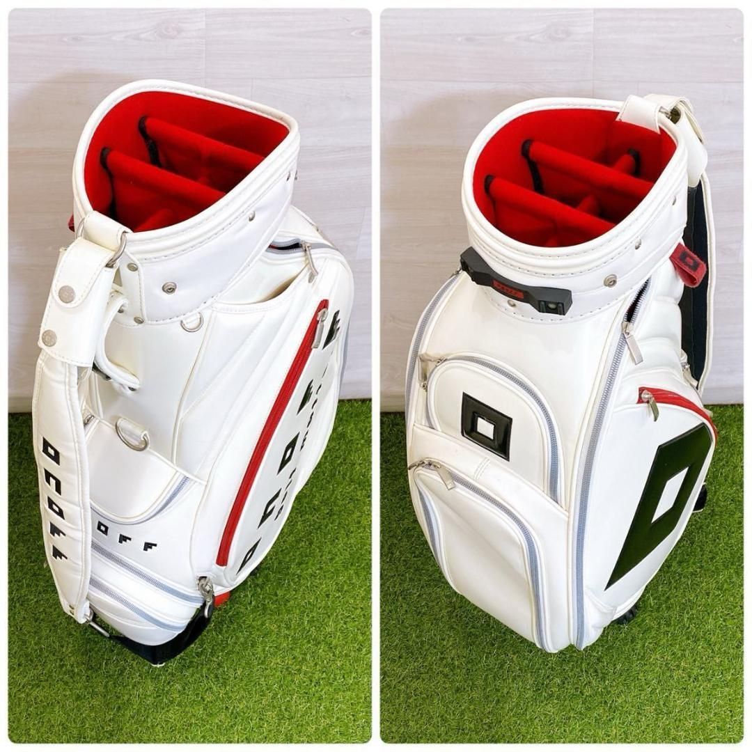 希少 ONOFF オノフ キャディバッグ 3点式 9型 6分割 希少 ONOFF オノフ キャディバッグ 3点式 9型 6分割 - メルカリ