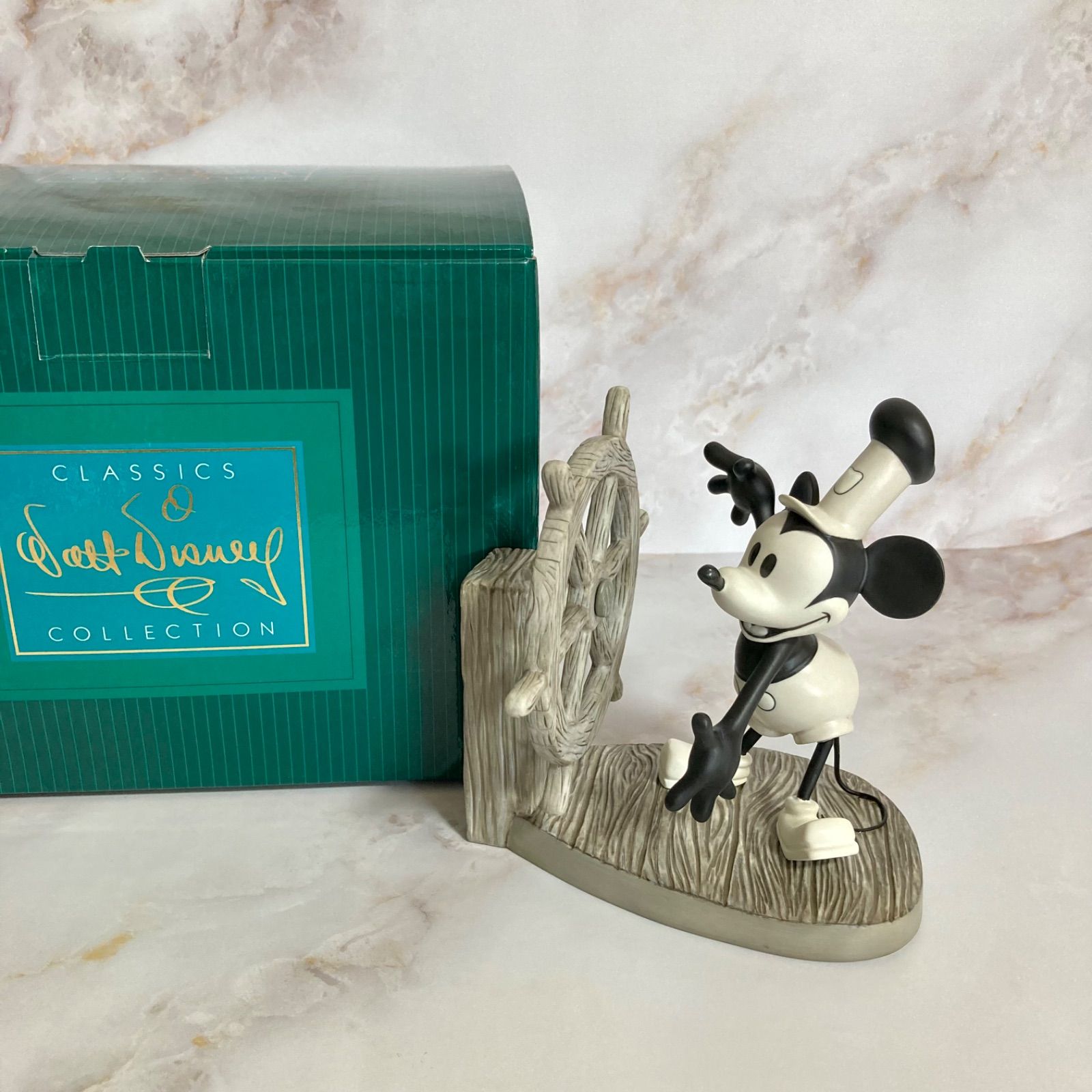 WDCC ウォルトディズニー 蒸気船ウィリーミッキーフィギュア付き