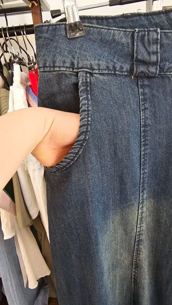 インディゴブルーデニム デニムパンツ