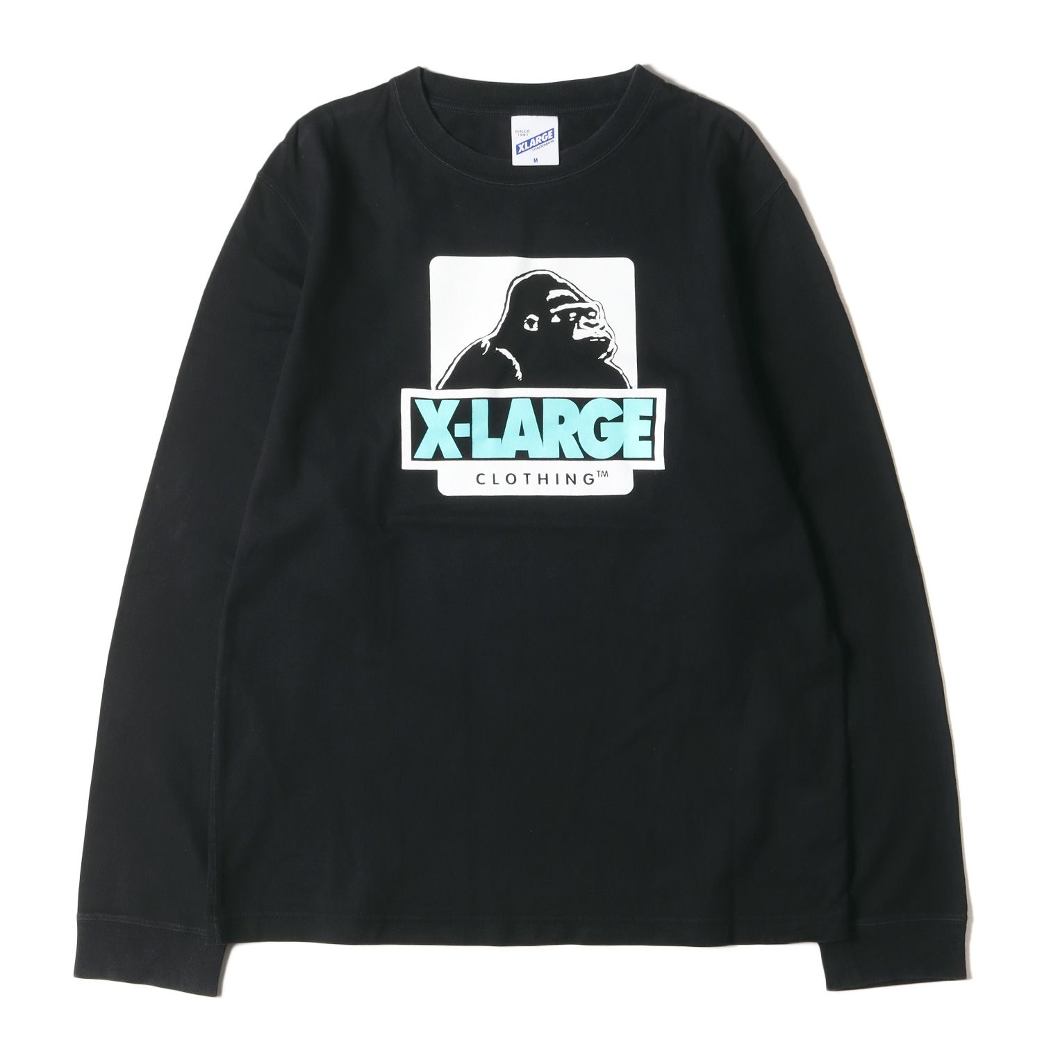 X-LARGE エクストララージ Tシャツ サイズ:M ゴリラロゴ クルーネック