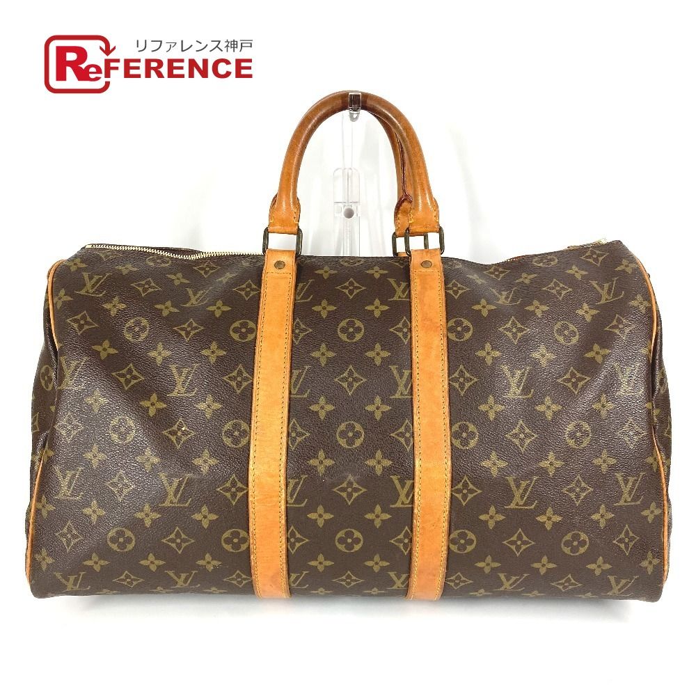 LOUIS VUITTON ルイヴィトン ボストンバッグ キーポル45 M41428 モノグラムキャンバス ブラウン