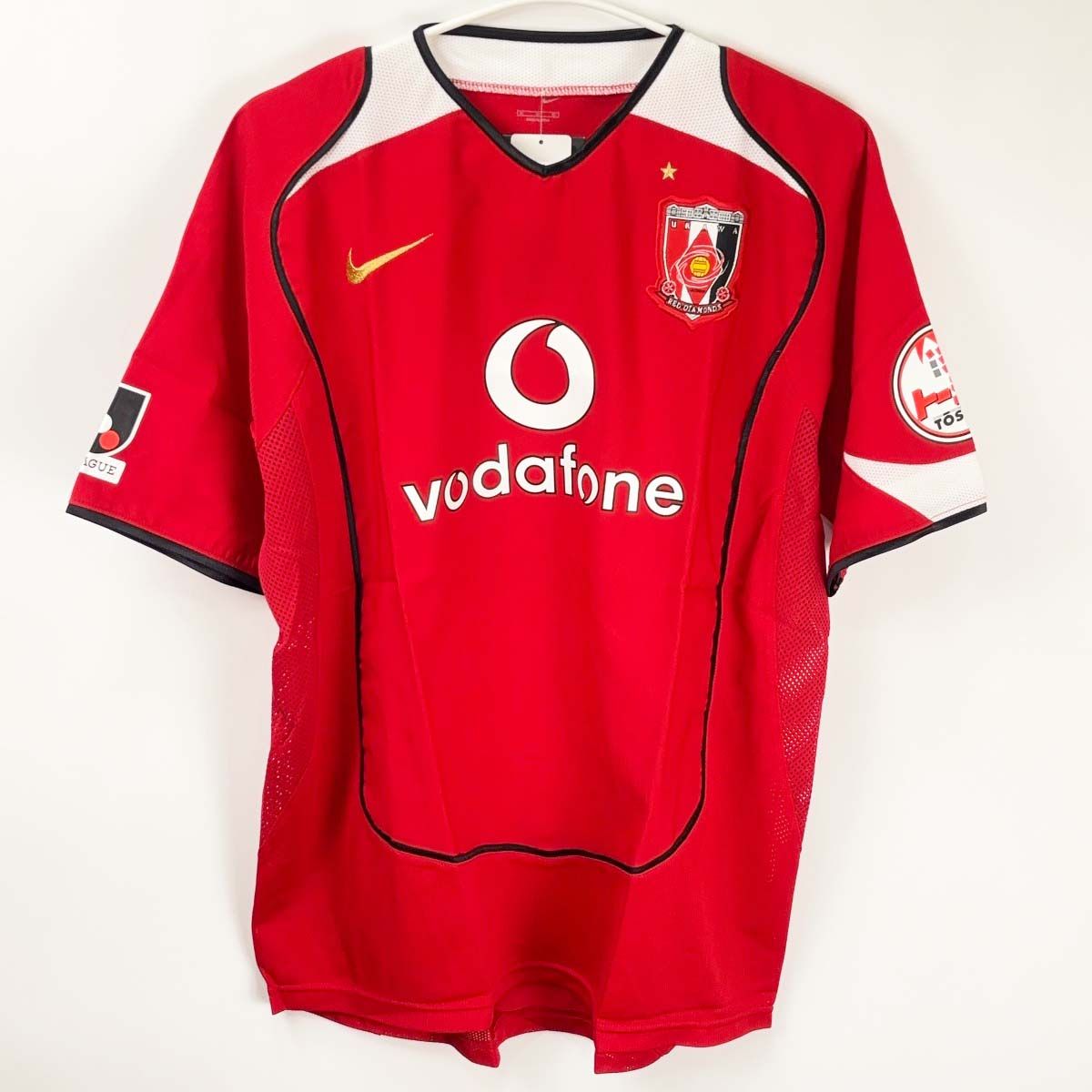 NIKE - 【中古・未使用品】ナイキ 浦和レッド ダイヤモンズ 2005 ユニフォーム ホーム XL NIKE サッカー Jリーグ 未使用】ナイキ 浦和レッド ダイヤモンズ 2005 ユニフォーム