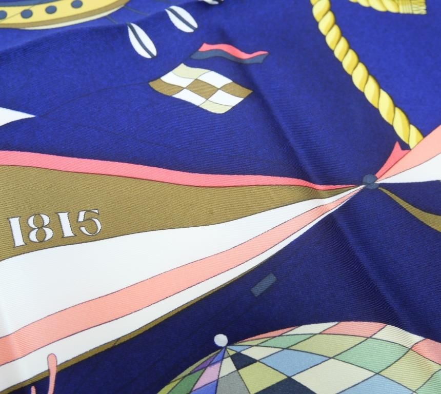 エルメス HERMES スカーフ カレ90 大空の狂気 LES FOLIES DU