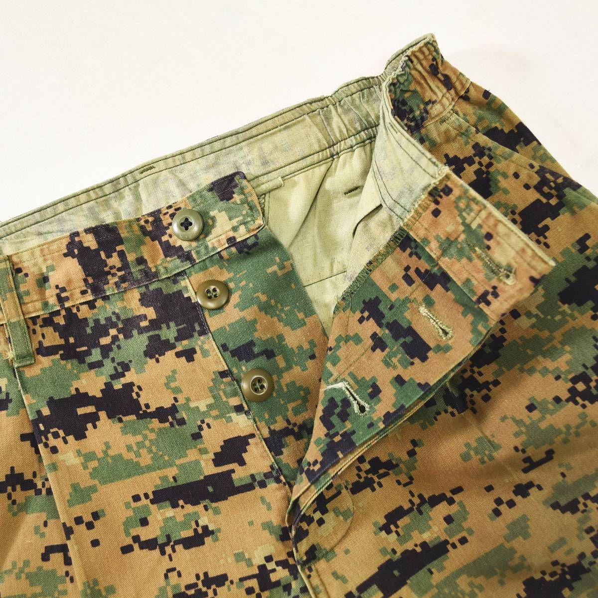 本格】 00s ヴィンテージ USMC アメリカ海兵隊 米軍 ウッド