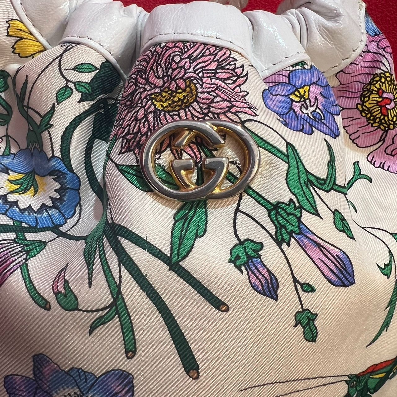 激レア☆GUCCI グッチ フローラコレクション オールドグッチ 巾着 