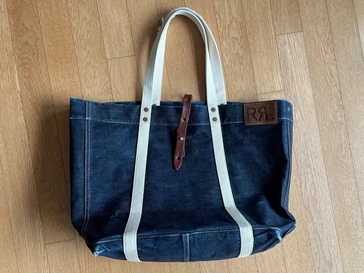 RRL ダブルアールエル デニムトートバッグ RRL ダブルアールエル デニムトートバッグ - メルカリ