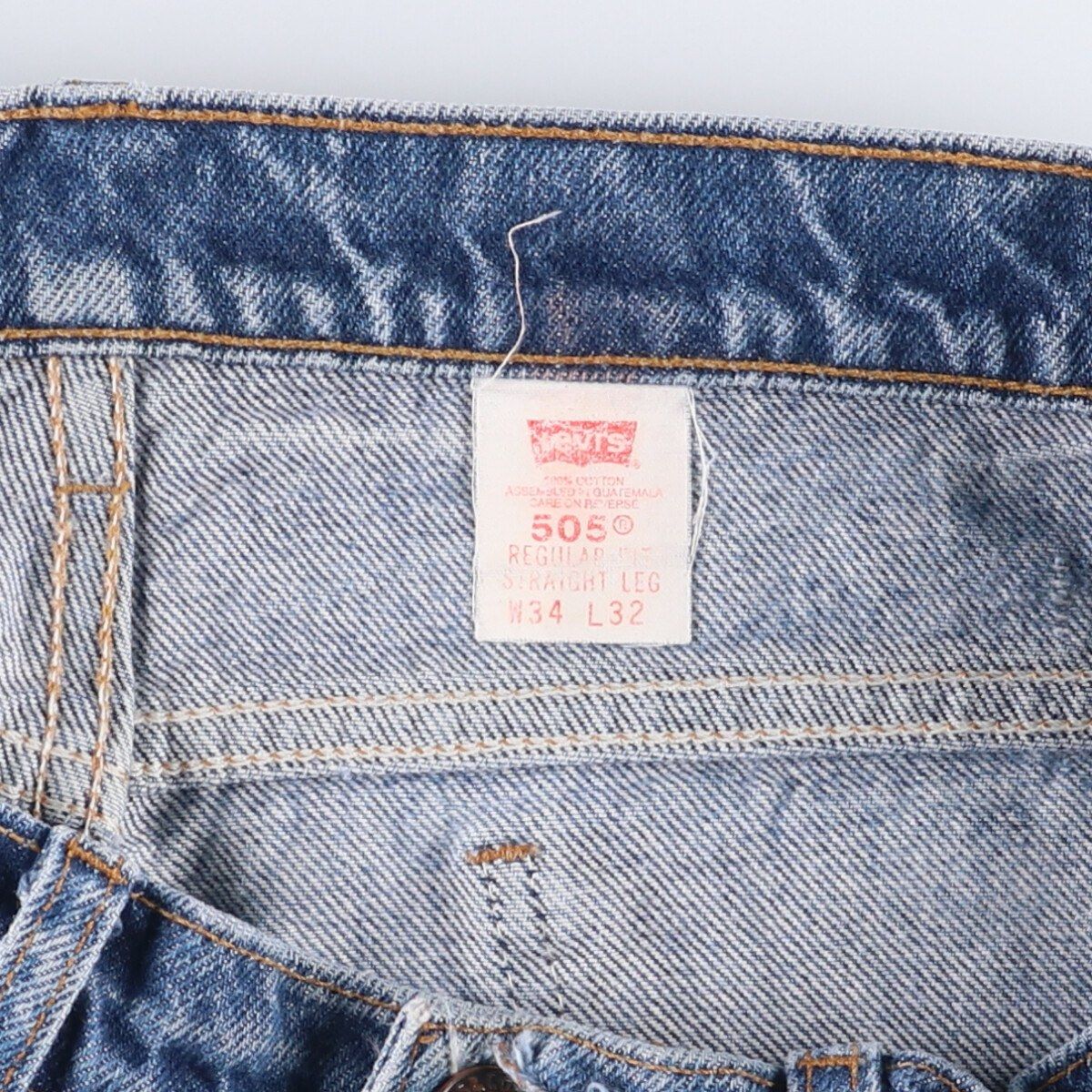 LEG テーパードデニムパンツ