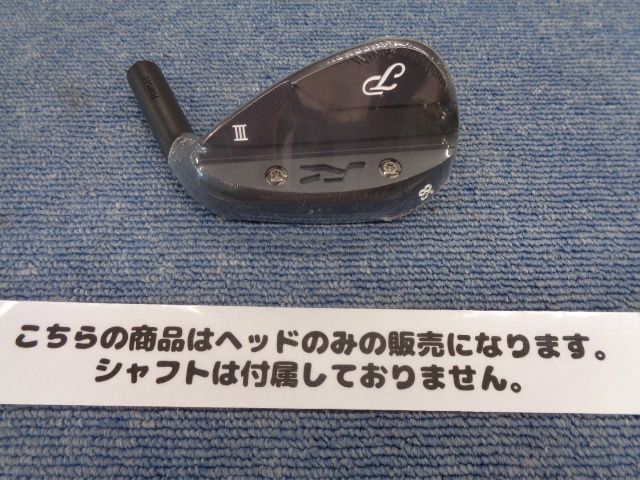 JUSTICK ジャスティック 新品JP-FORGED R-III WEDGE BLACK仕上げ 58度 ヘッドのみ