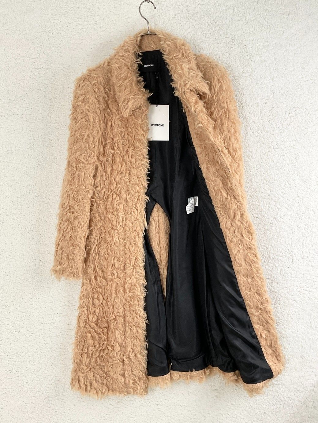 お値引き交渉大歓迎】 未使用 WE11DONE ウェルダン M ベージュ ボア