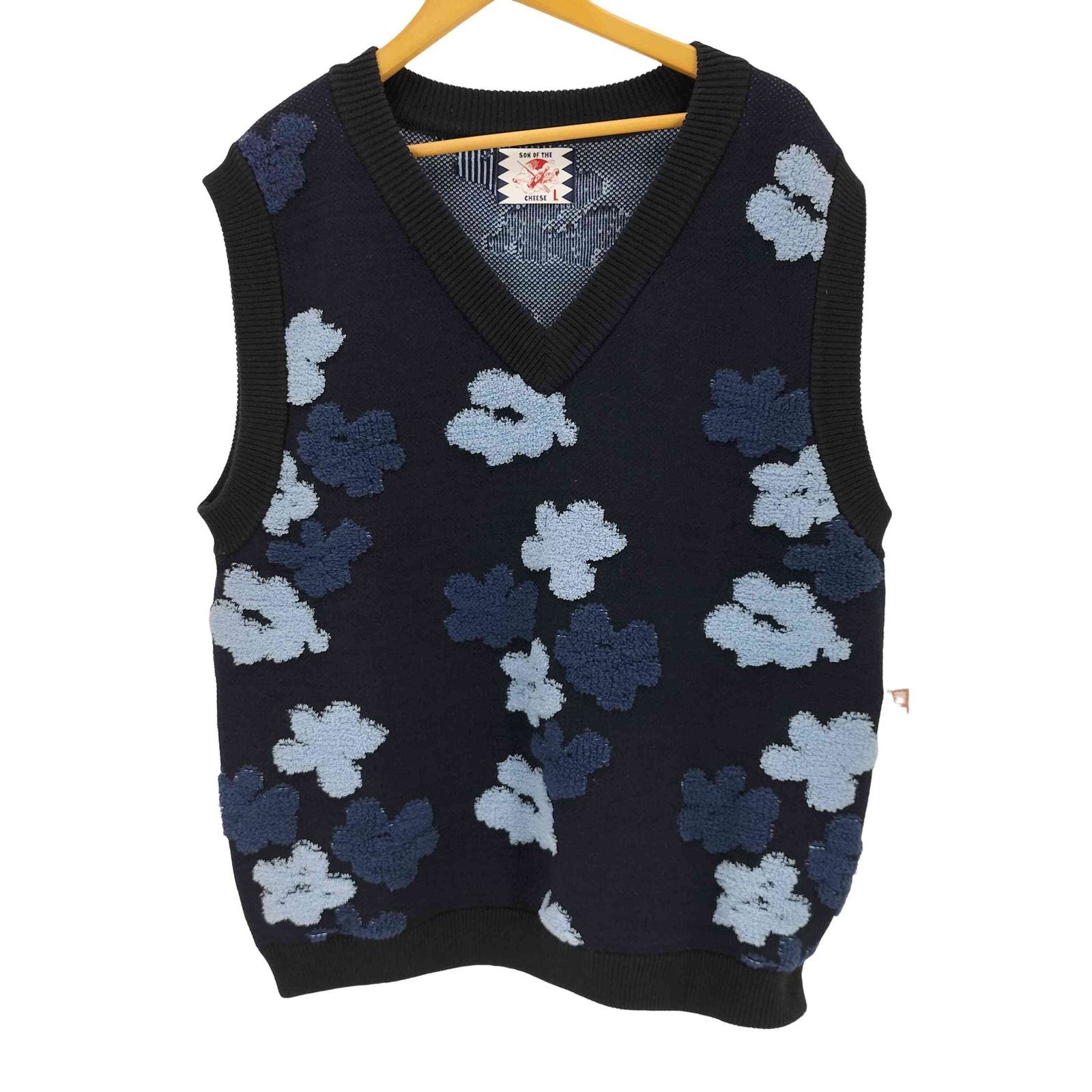 SON OF THE CHEESE サノバチーズFlower Knit Hat セール】【SON OF THE CHEESE / サノバチーズ】Flower Knit Hat