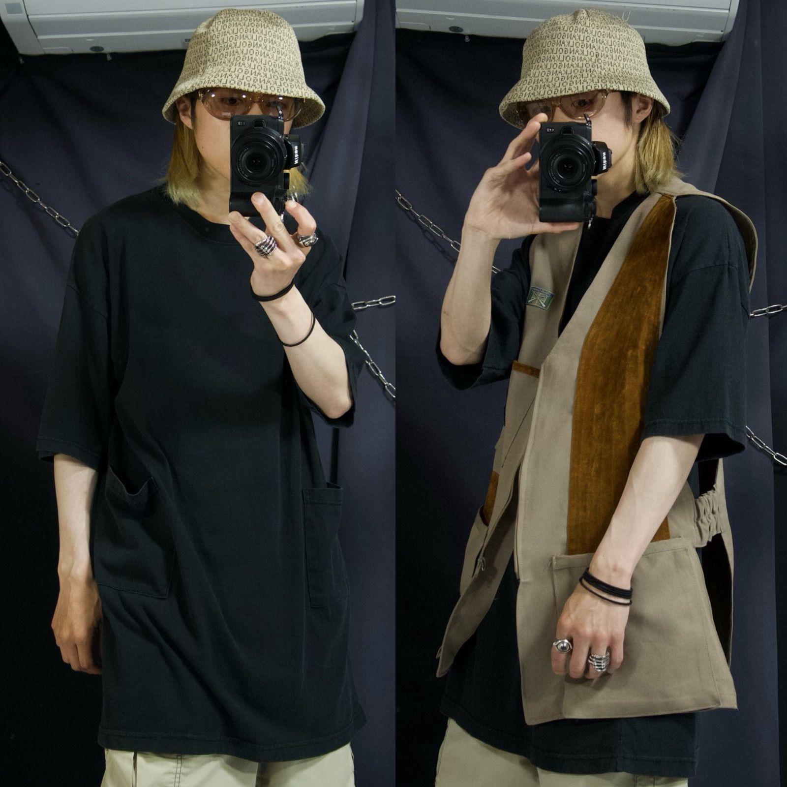 80s 90s usa製 無地 ブランク tシャツ XL 黒 ブラック フェード