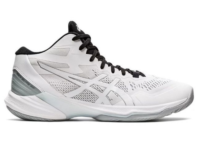 asics アシックス SKY ELITE FF MT 2 ホワイト/ピュア 25cm 1051A065 101 | ファッション小物 スポーツ 運動 靴 くつ シューズ 男性用 男性 紳士靴 メンズ バレーボール アタッカー 安定 反発性 衝撃緩衝性