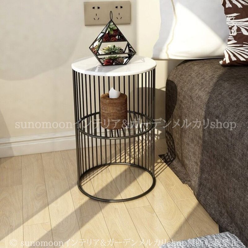 円形 サイドテーブル