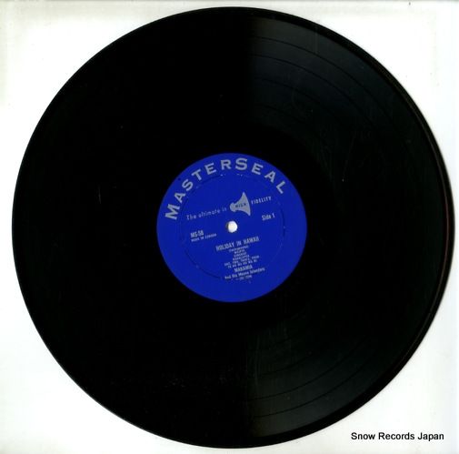 レコード】MAKAMIA AND HIS ISLANDERS holiday in hawaii MS-58