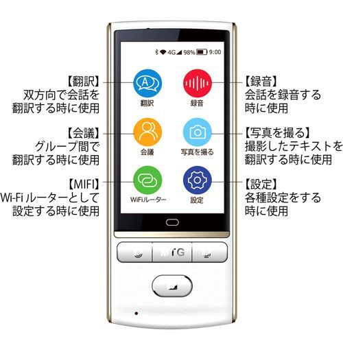オフライン翻訳対応
