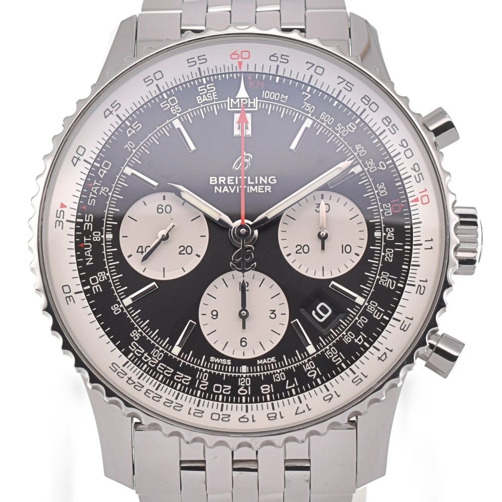 ブライトリング BREITLING AB0121 ナビタイマーB01 自動巻き メンズ美品 E#127612 - メルカリ