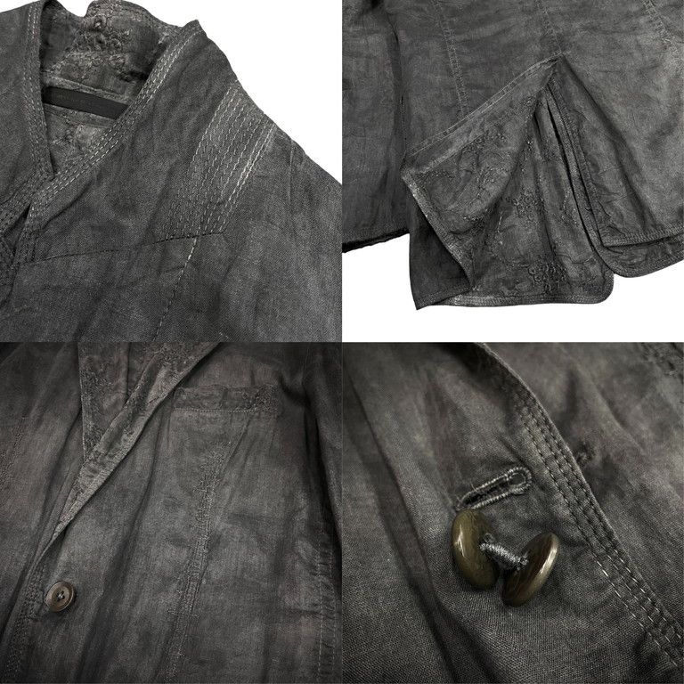 Y's for men 総花刺繍製品染めリバーシブル1Bテーラード