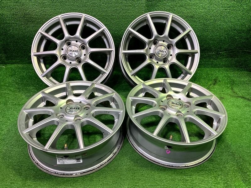 SMART 14ｲﾝﾁ 4.5J 4穴 4本 100 43