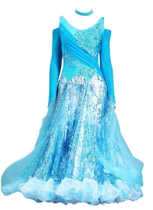 社交ダンスドレス モダンダンス キラキラ 華やか オーダーメイド 25年