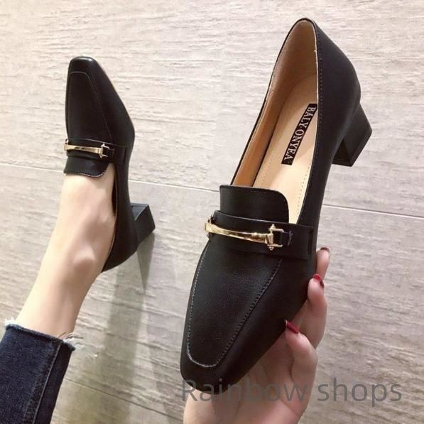 Lady Horsebit レザーローファー パンプス GUCCI HORSE BIT DESIGN LEATHER HEEL LOAFER/グッチホース