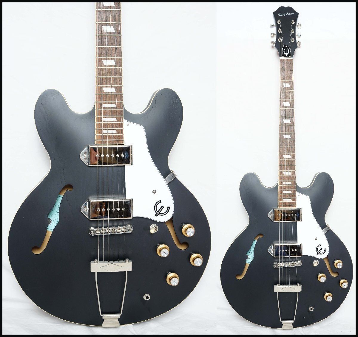 epiphone casino worn エピフォン　カジノ　エボニー　美品 Epiphone Casino Worn Worn Ebony エレキギター 初心者14点