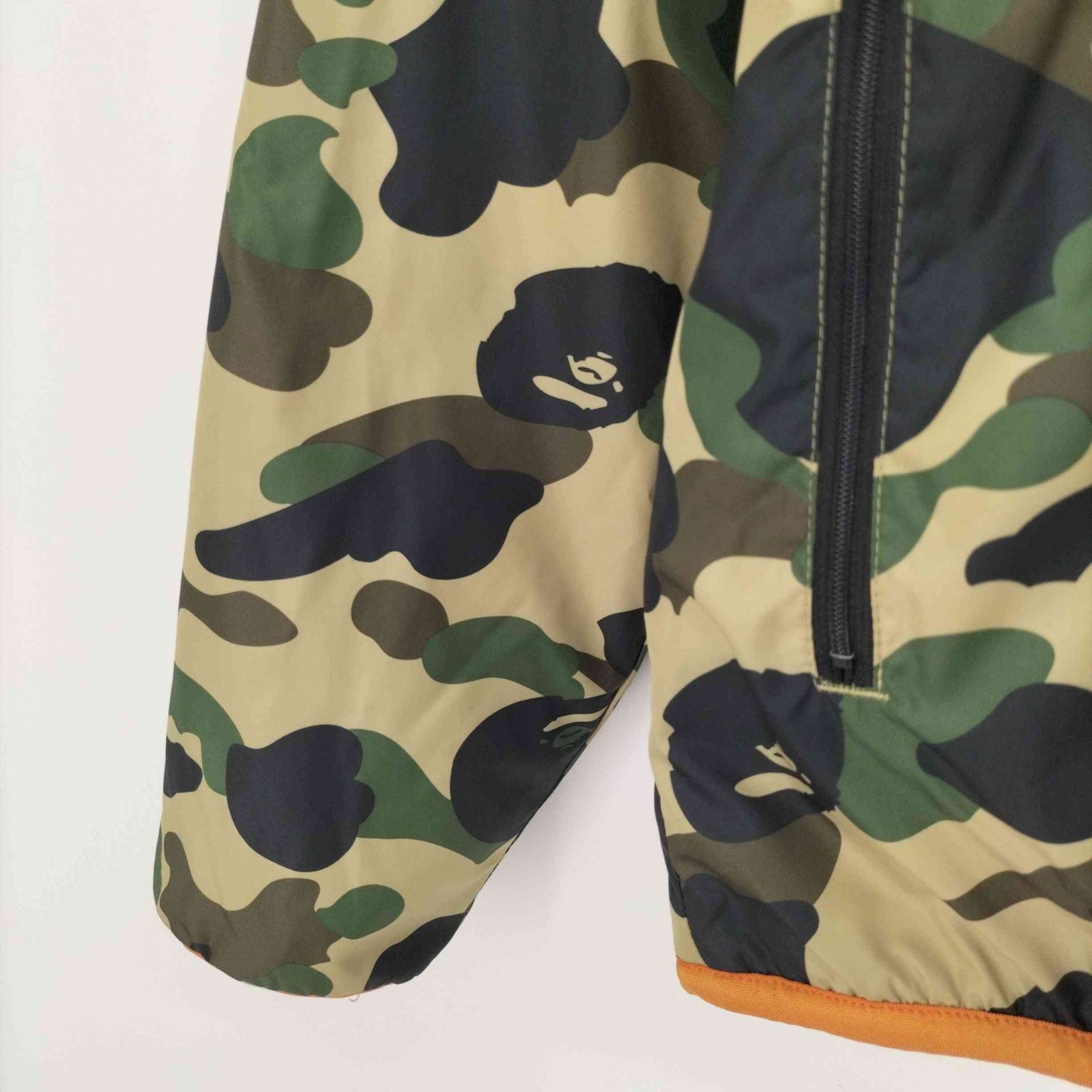 a bathing ape ストア 迷彩 マウンテンパーカー 切替