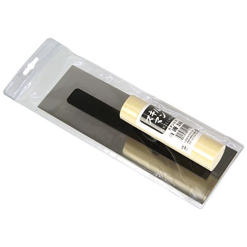 BFJ1041593 スキルマンステン角鏝 金鹿 240mmX0.3mm ステンレス製で錆びに強く手入れも簡単です。壁の仕上塗り用。 BFJ1041593