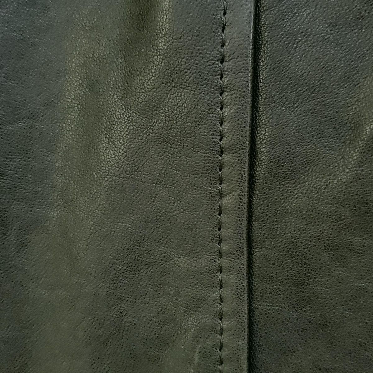 MAX90％オフ。 theory luxe セオリーリュクス ライダースジャケット サイズ38 M レディース - カーキ 長袖 レザー ジップアップ 秋 冬 深みのある