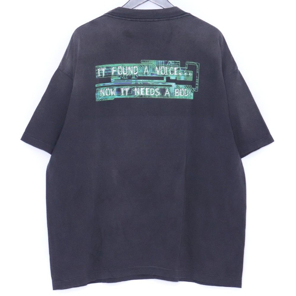 未使用 SAINT MICHAEL GS_SS TEE GITS BLACK XLサイズ ブラック