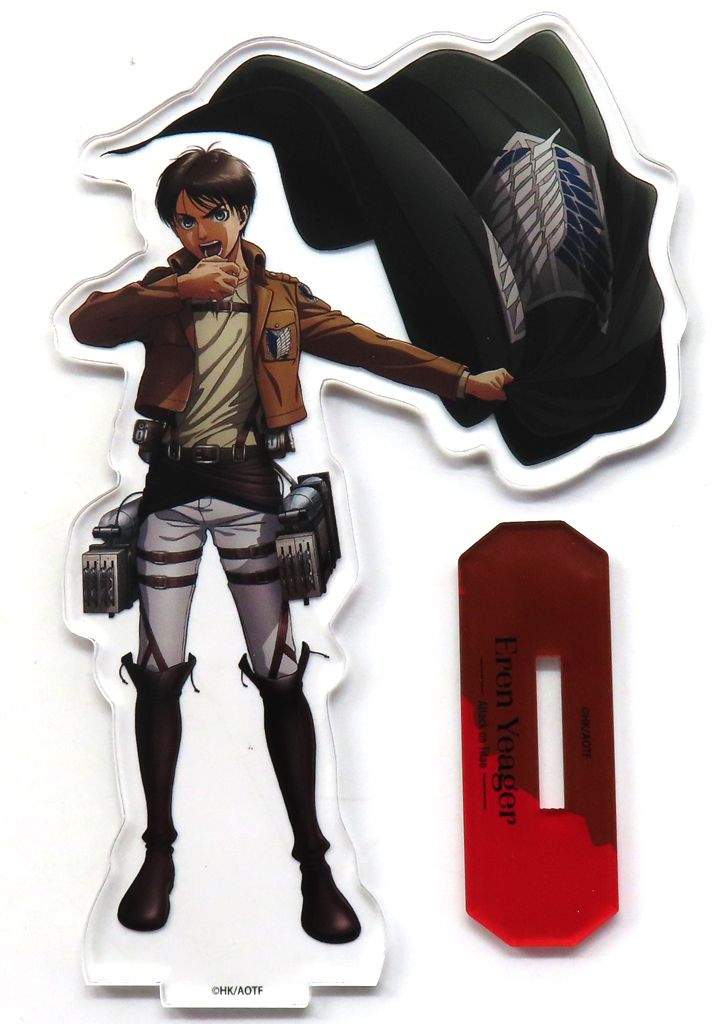 中古アクリルスタンド・アクリルパネル 01.エレン・イェーガー LED