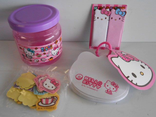 ♯Kom28EzキティHELLO KITTYダイカットグッズコレクション全6種 ♯Kom28EzキティHELLO KITTYダイカットグッズコレクション全6種