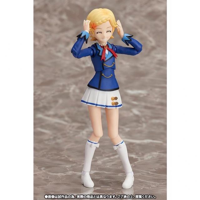 S.H.Figuarts 氷上スミレ、新条ひなき（冬制服ver.）セット『アイカツ