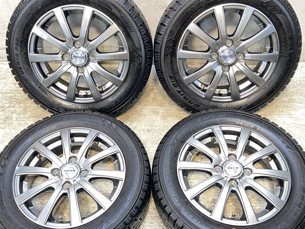 165/65R14 トーヨータイヤ オブザーブ ガリット GlZ ZACK JP-110