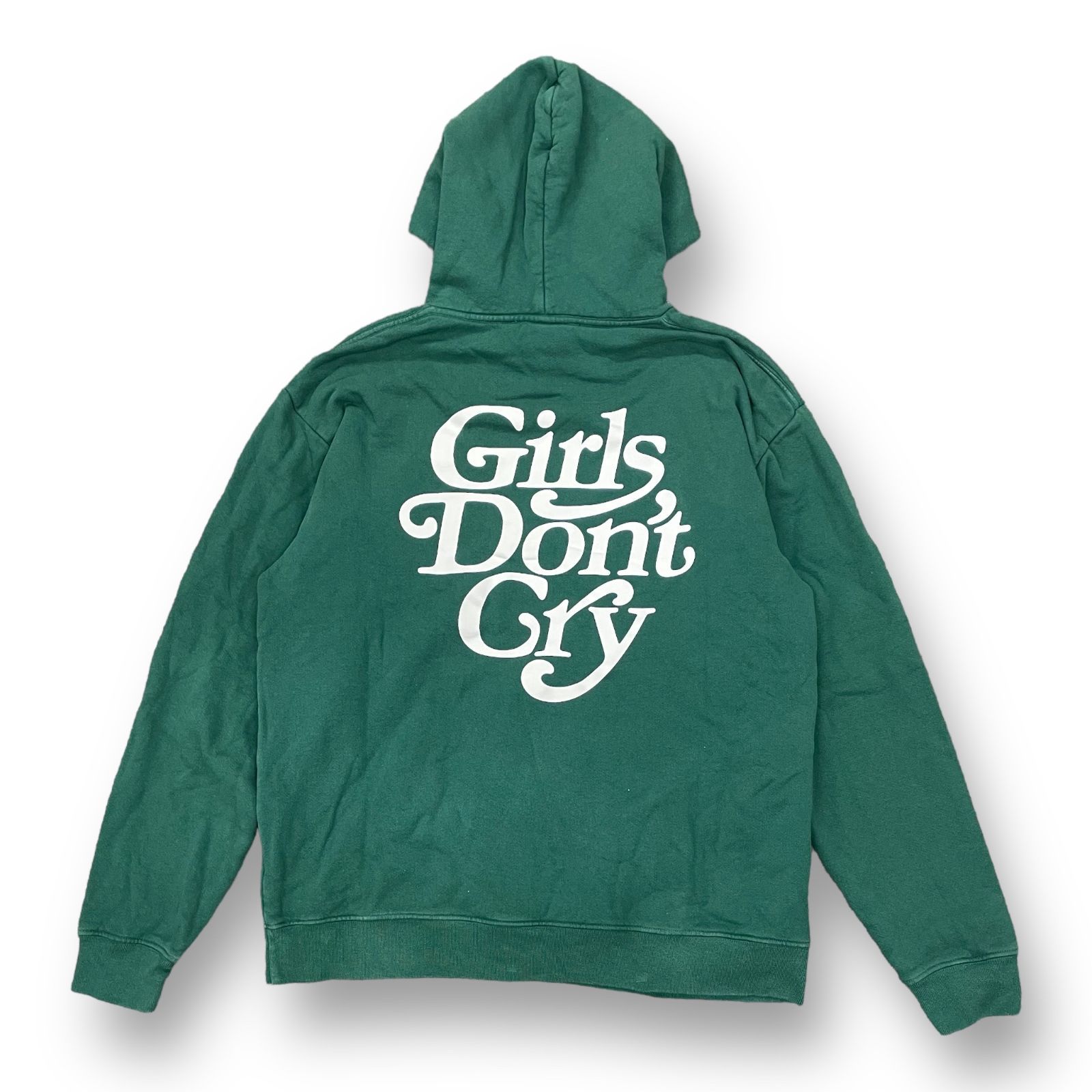 GIRLS DON'T CRY HOODY GREEN XL 新品