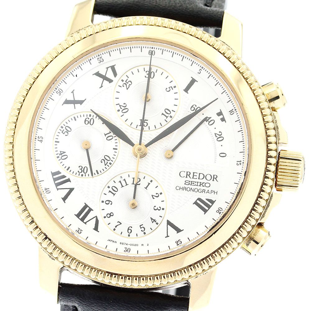 セイコー SEIKO GBBH998/6S74-0020 クレドール クロノグラフ セイコー SEIKO GBBH998/6S74-0020 クレドール クロノグラフ