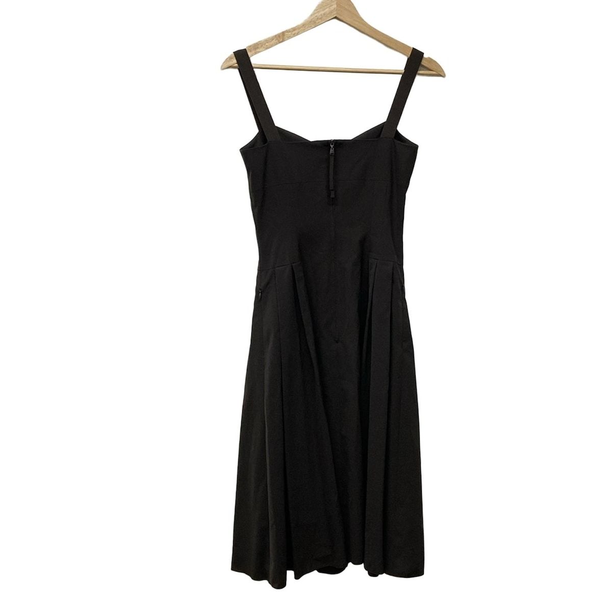 FOXEY NEW YORK フォクシーニューヨーク ワンピース サイズ38 M レディース - 22078 ダークブラウン キャミワンピ ひざ丈