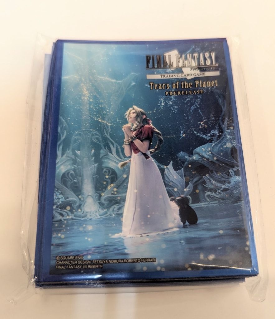 FFTCG エアリス　スリーブ スクウェアエニックス カードスリーブ FFTCG エアリス FF7