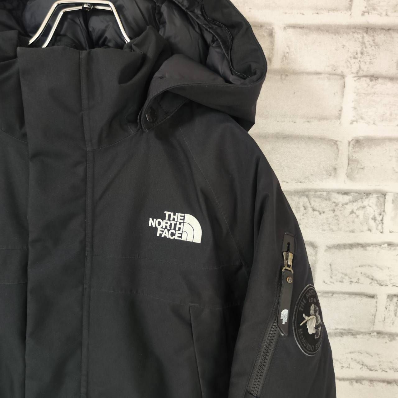 ノースフェイス　THE NORTH FACE　ダウンジャケット　McMURDO　キッズ　150　マウンテンパーカー　ブラック　黒　マクマード　アウター　アウトドア