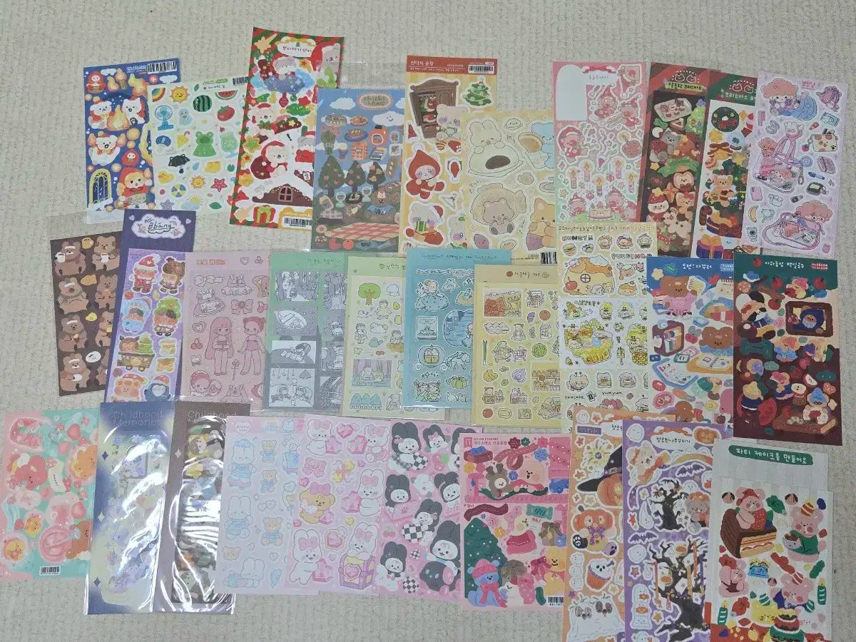 デコレーションダイアリー シールステッカー 100 腸 MIX