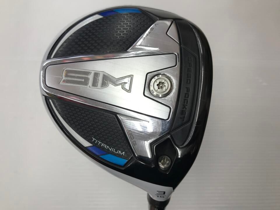 【即納】SIM | 15 | S | ツアーAD TP-6 | 中古 | フェアウェイウッド | テーラーメイド