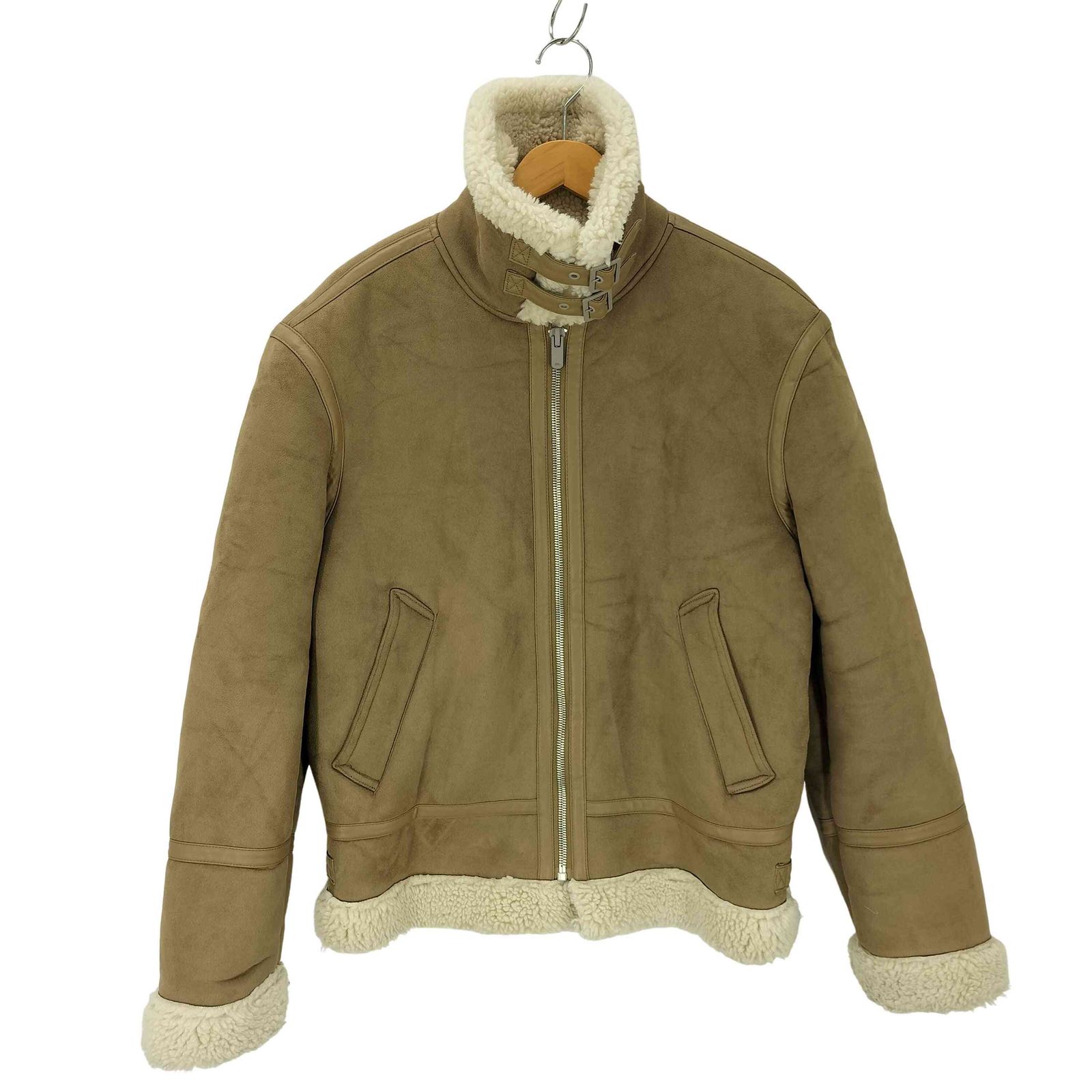 ザラ ZARA ムートンボアジャケット メンズ JPN：M - メルカリ