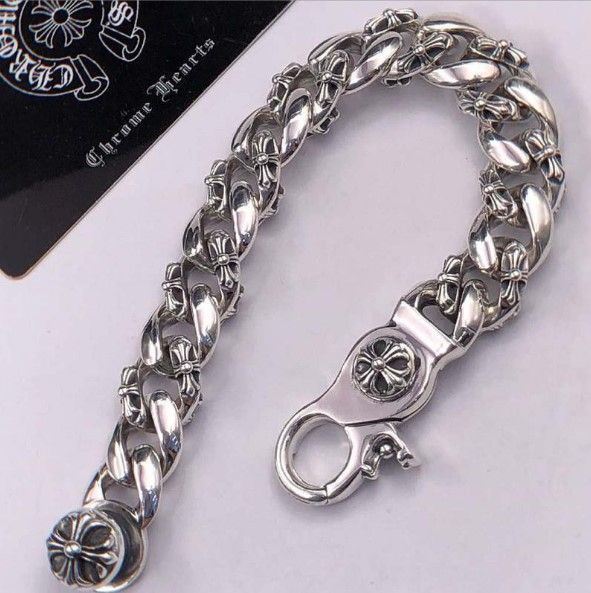 シルバー バングルチェーンブレスレット 925風 ヴィンテージ