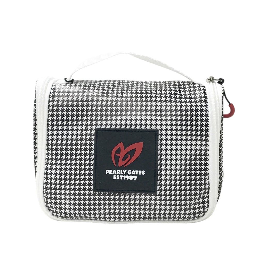 PEARLY GATES パーリーゲイツ マルチケース 千鳥柄 ブラック系 240101552437 ゴルフウェア ストスト