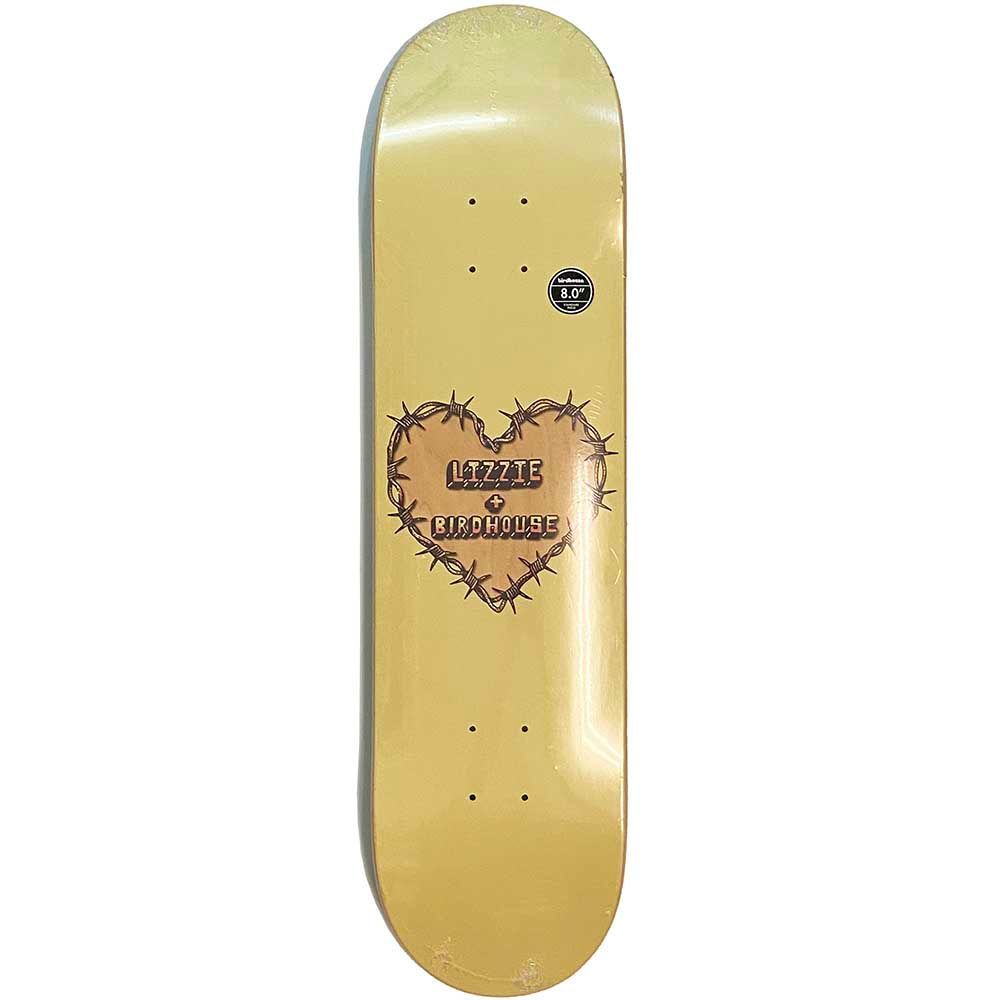 8.0インチ BIRDHOUSE バードハウス LIZZIE HEART PROTECTION DECK デッキ スケートボード スケボー SKATEBOARD