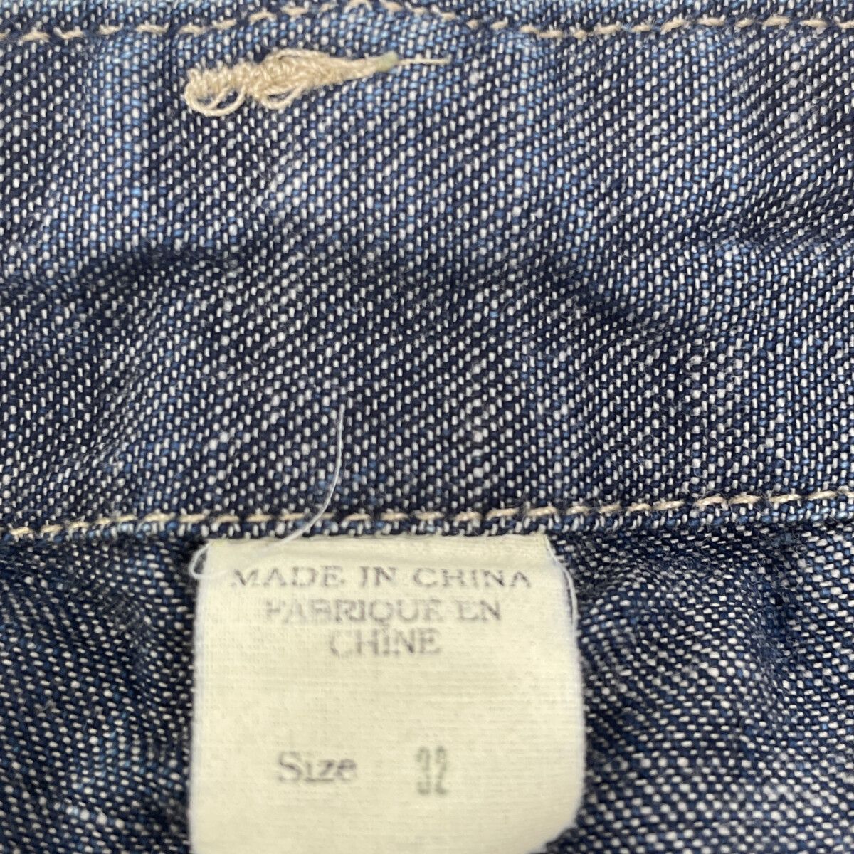 RRL ダブルアールエル ｲﾝﾃﾞｨｺﾞ ｽﾃﾝｼﾙ 刺し子 ｼｮｰﾂ 32 - メルカリ