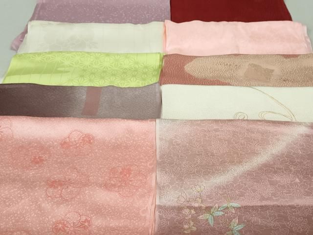 平和屋着物 和装小物 帯揚げ10枚 正絹 DAAV8180by