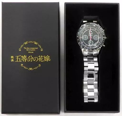 雑貨 販売済み 中野五月 天然ダイヤモンド入りクロノグラフウォッチ