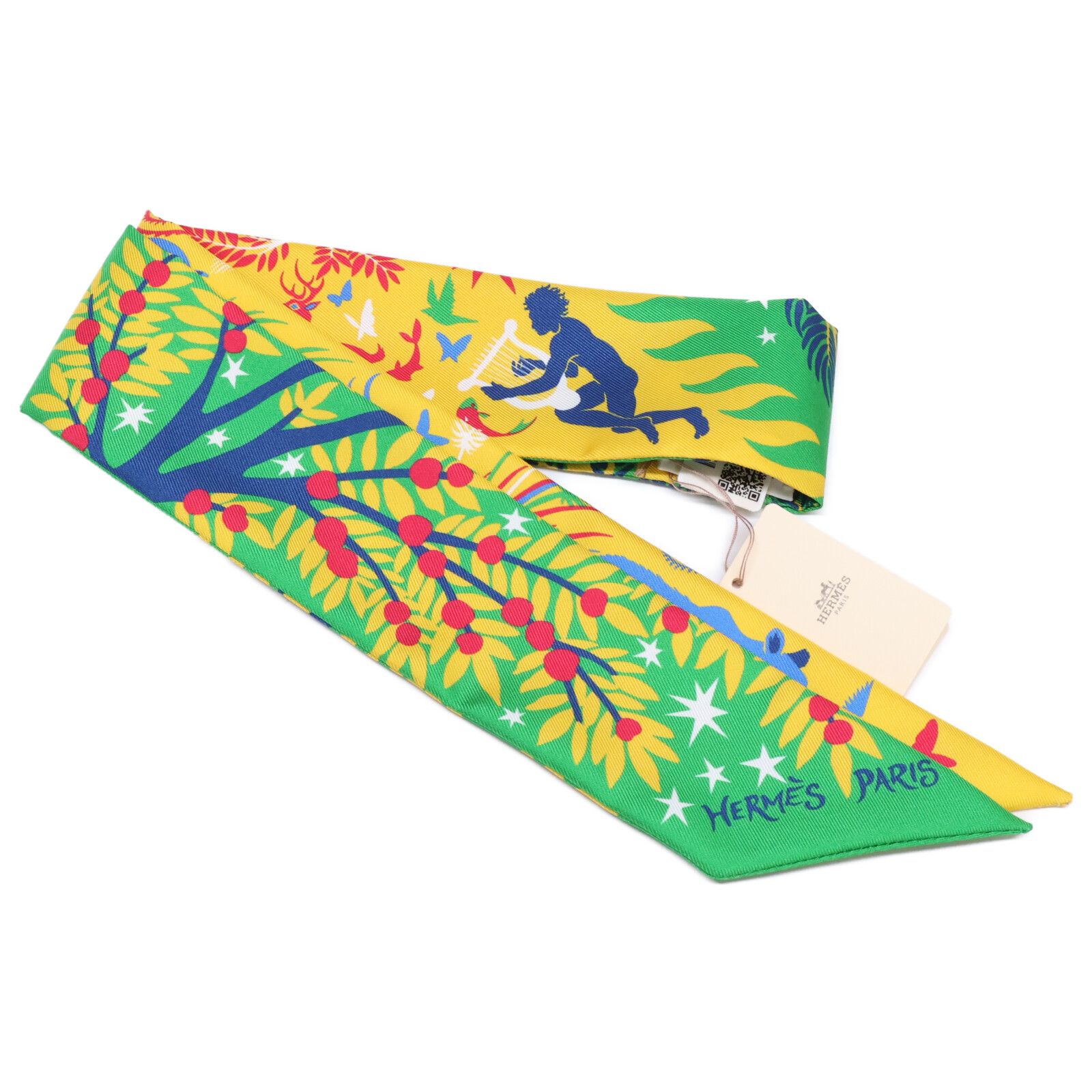 エルメス スカーフ ツイリー オルフェウスの魅力に誘われて Sous le